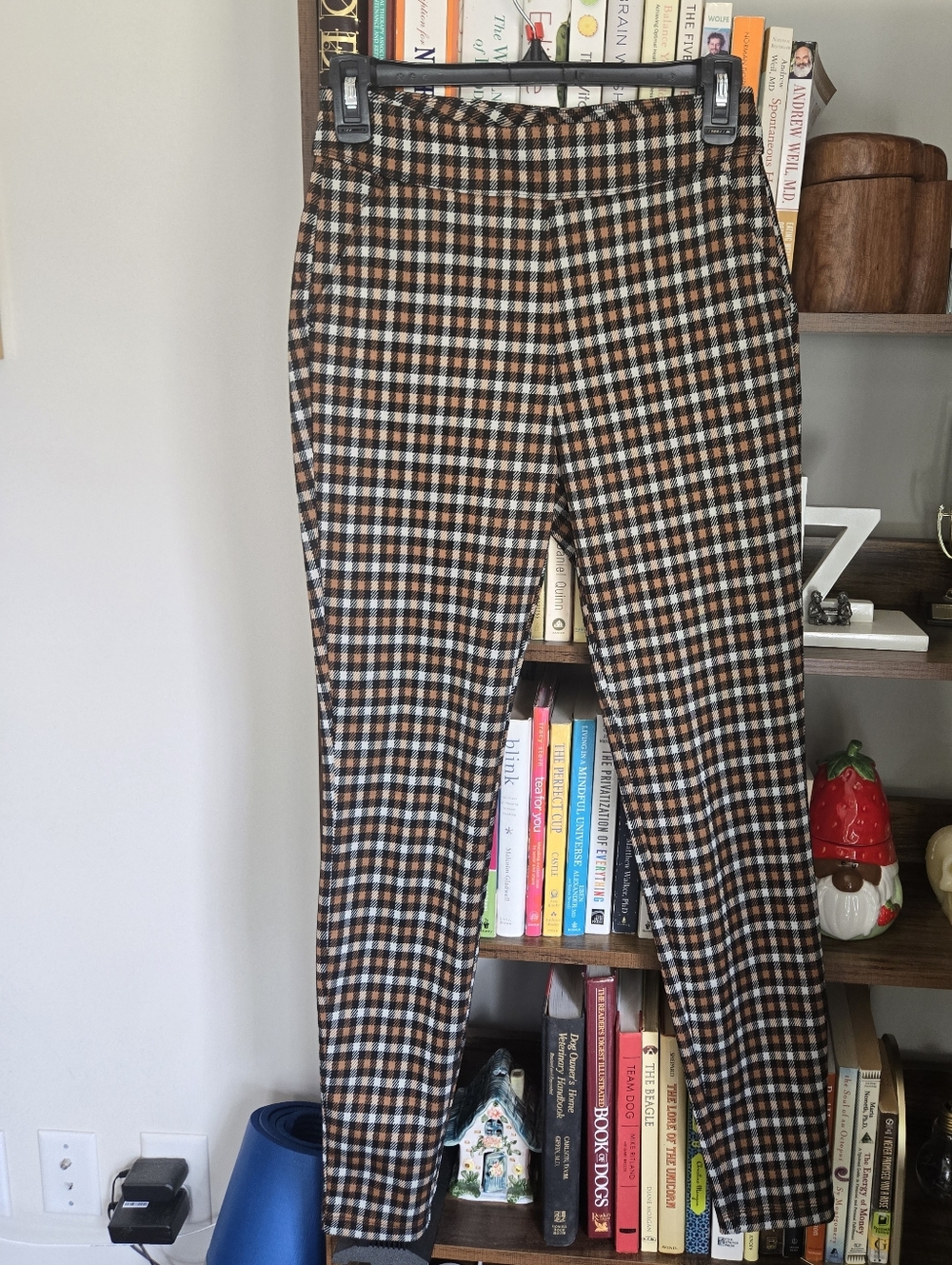 SO Plaid High Rise Legging Pants